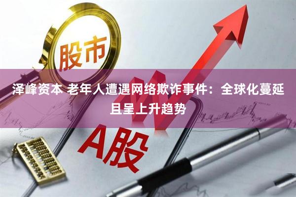 泽峰资本 老年人遭遇网络欺诈事件：全球化蔓延且呈上升趋势